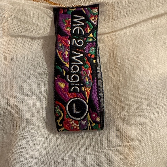 Me 2 Magic Bohemian Blue and White Maxi Dress - Picture 9 of 9